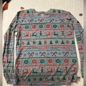Brooks Festive Multicolor Long Sleeve Tee